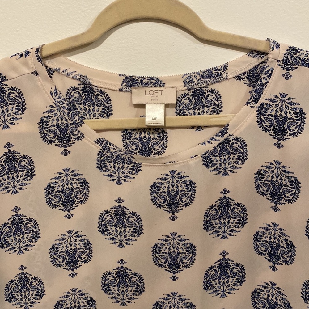 Loft Patterned Tee - Picture 3 of 5